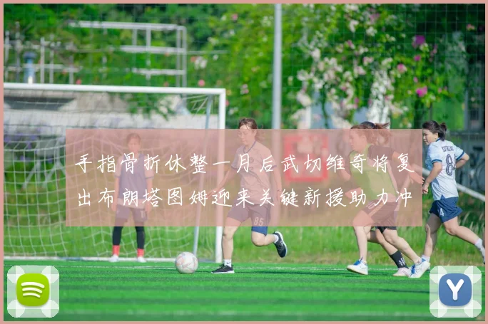 手指骨折休整一月后武切维奇将复出布朗塔图姆迎来关键新援助力冲击胜利